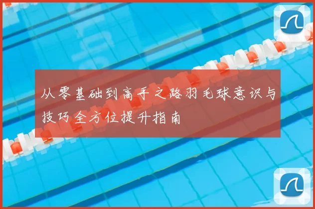 从零基础到高手之路羽毛球意识与技巧全方位提升指南