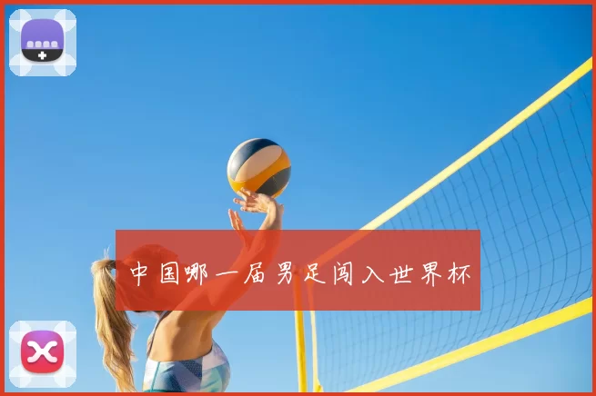 中国哪一届男足闯入世界杯