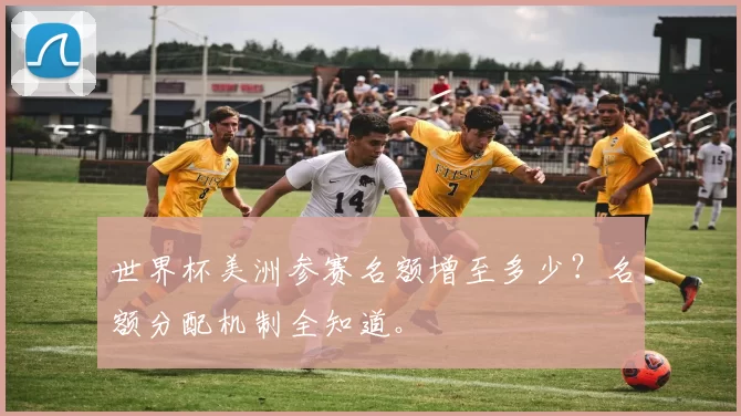 世界杯美洲参赛名额增至多少？名额分配机制全知道。