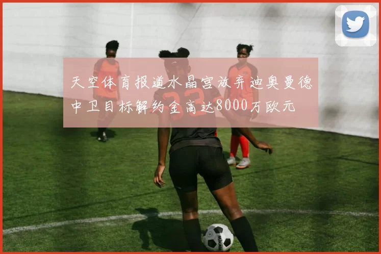 天空体育报道水晶宫放弃迪奥曼德中卫目标解约金高达8000万欧元